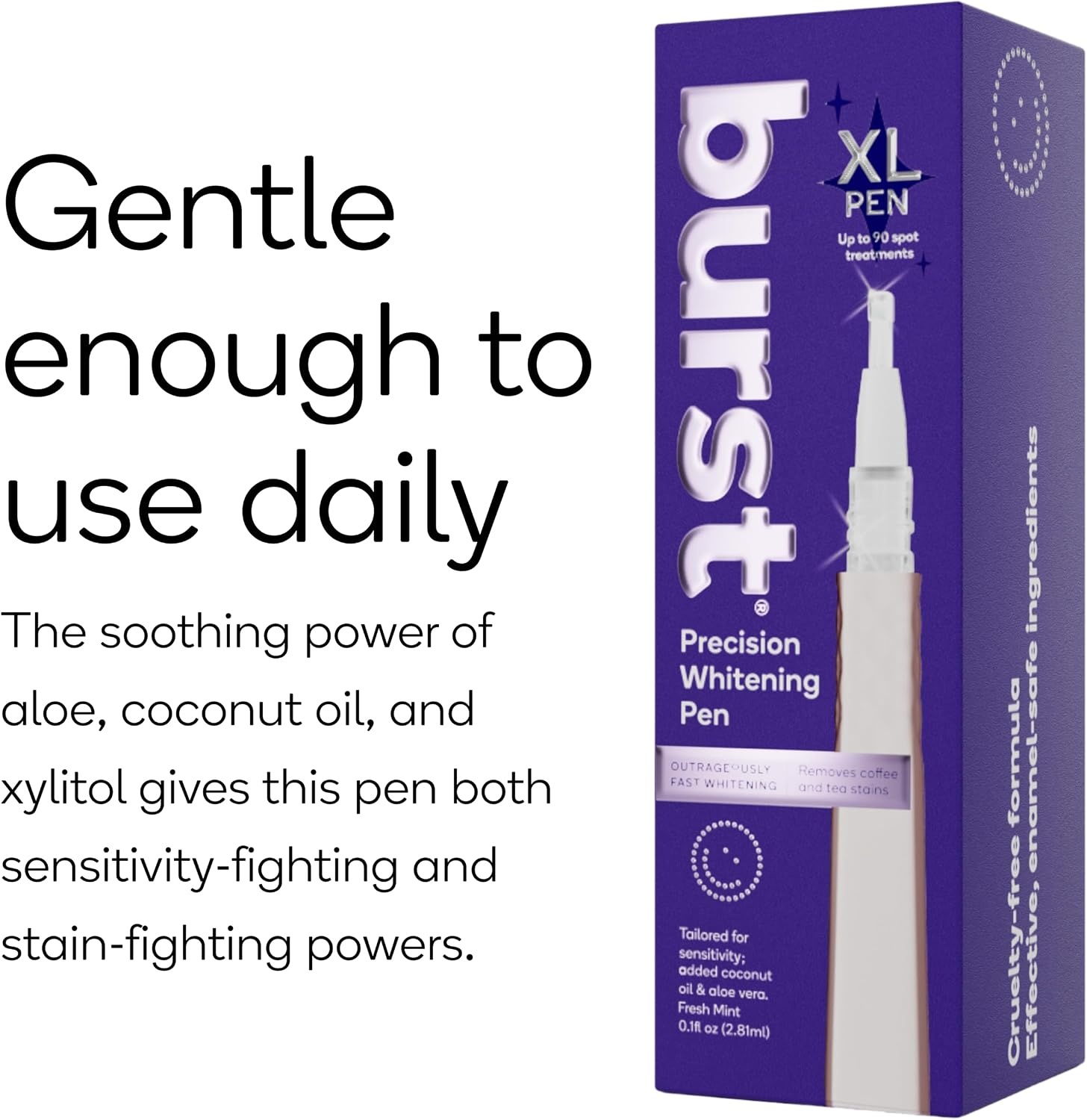 image:imageBurst Precision Whitening Pen 9 HP 1 Count45 Whitening TreatmentsRose Gold