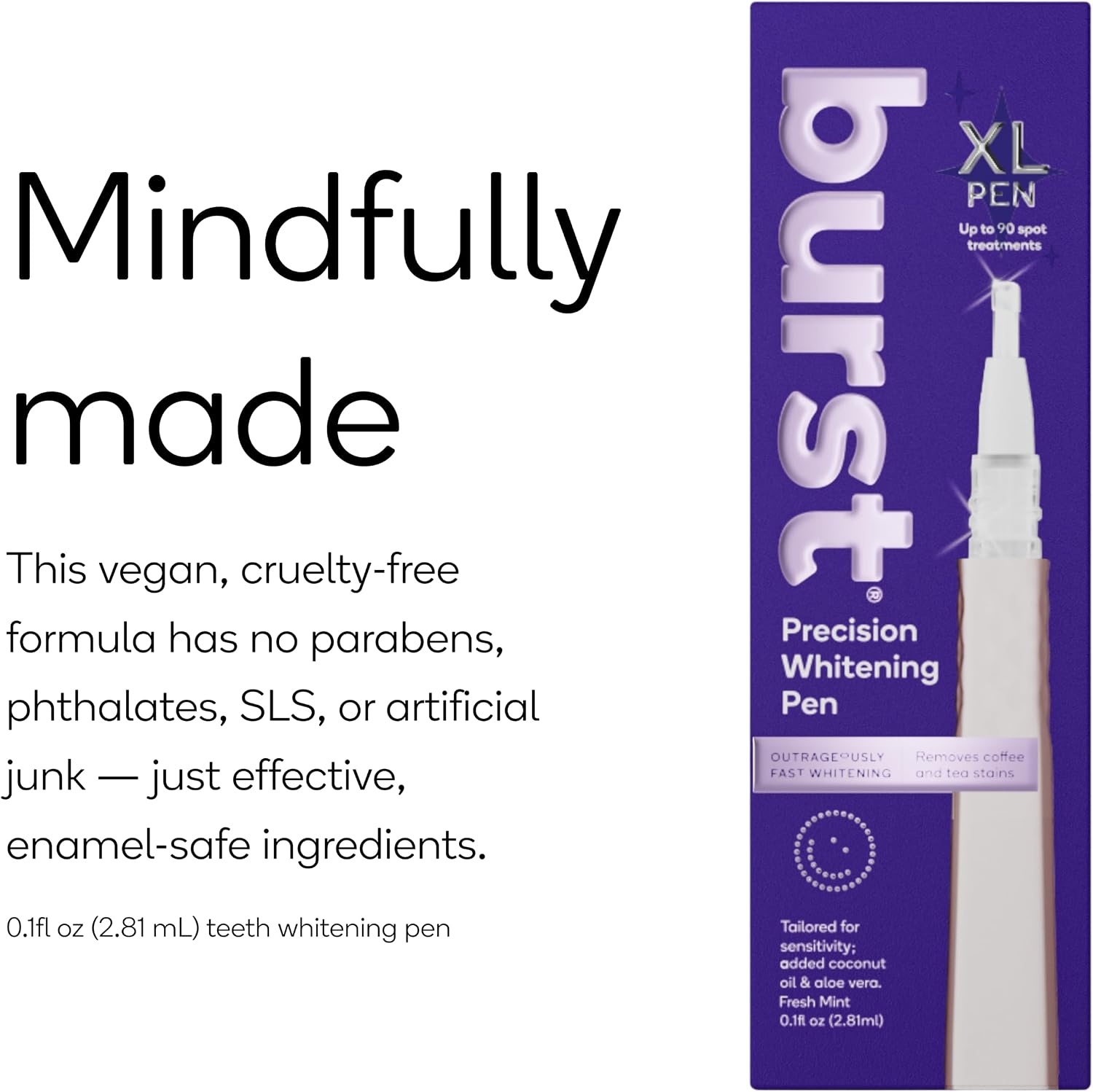 image:imageBurst Precision Whitening Pen 9 HP 1 Count45 Whitening TreatmentsRose Gold