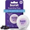 image:imageBURST Expanding Dental Floss Juniper Berry40 Yards  Stain Absorbing