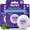 image:imageBURST Expanding Dental Floss Mint Eucalyptus160 Yards  Stain Absorbing360 Foot Pack of 1