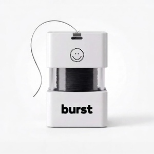 BURST Big Dental Floss Dispenser (273 Yards, XL Spool) | Mint Eucalyptus(Floss Dispenser)