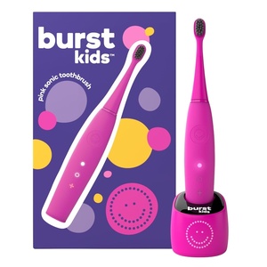 Burst Kids & Toddlers Electric Toothbrush (Purple) | Soft Bristles(Pink)